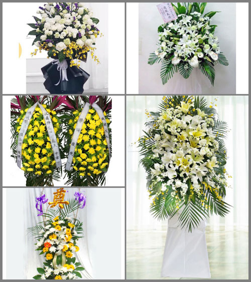 江苏南京-区马鞍街道巴山村白事花篮预定